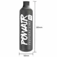 Powair_Tactical_Line_RS_300_Bar_Stahlflasche_Paintball_HPA_Flasche_Abmessungen-jpg