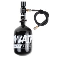PowAir Airsoft HPA Set mit HPA System, V1 Regulator & Schlauch (Ultralite) - 300 Bar