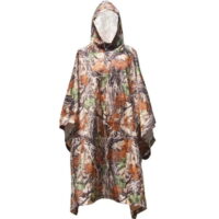 Premium Rip-Stop Regenponcho in Tarnfarbe (Realtree)