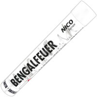 Strobolicht Fackel / Taktische Feldbeleuchtung (silber/weiss)