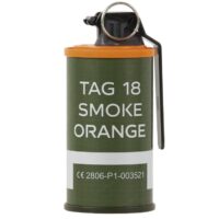Taginn TAG-18 Airsoft / Airsoft Rauchgranate mit Kipphebel (USA) - ORANGE