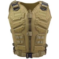 Taktischer Oberkörperschutz / Brustpanzer für Airsoft & Airsoft (Desert / Tan)