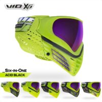 Virtue VIO X6 Paintball Mask (Acid Black)