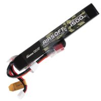 Gens Ace 7,4V 1500mAh 25C LiPo Stick Type (T-Plug)