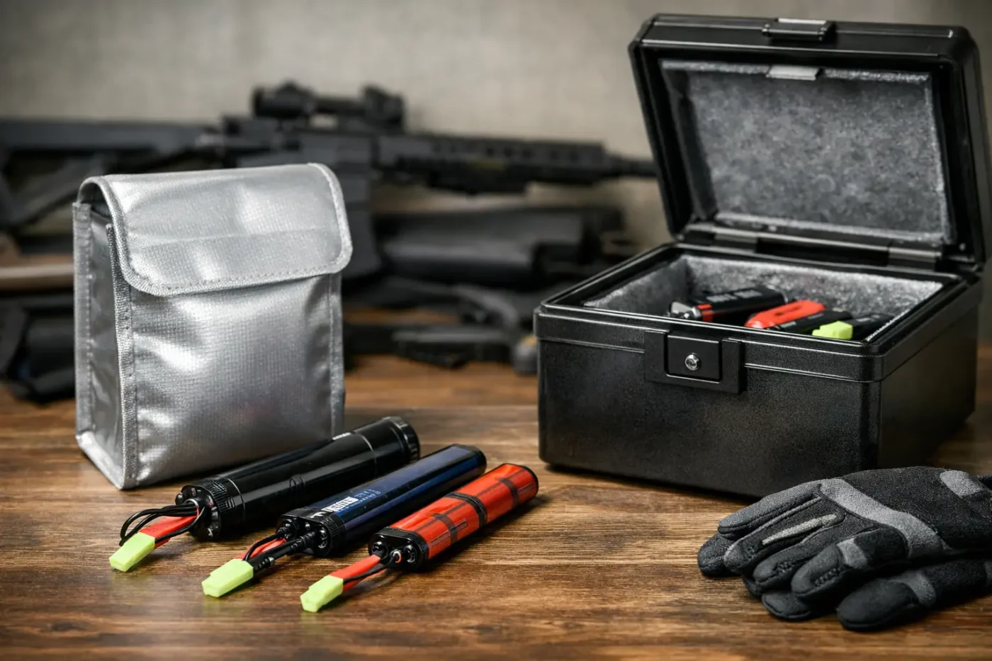 Airsoft Akku sicher lagern - so geht’s