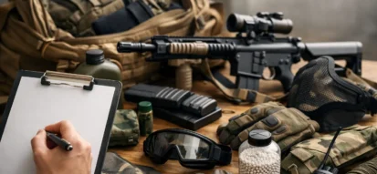Airsoft-Spieltag-Packliste erstellen: So geht’s