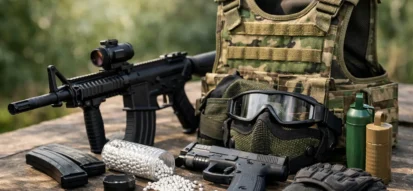 Ein Airsoft Einsteiger Set Beispiel für deinen Start