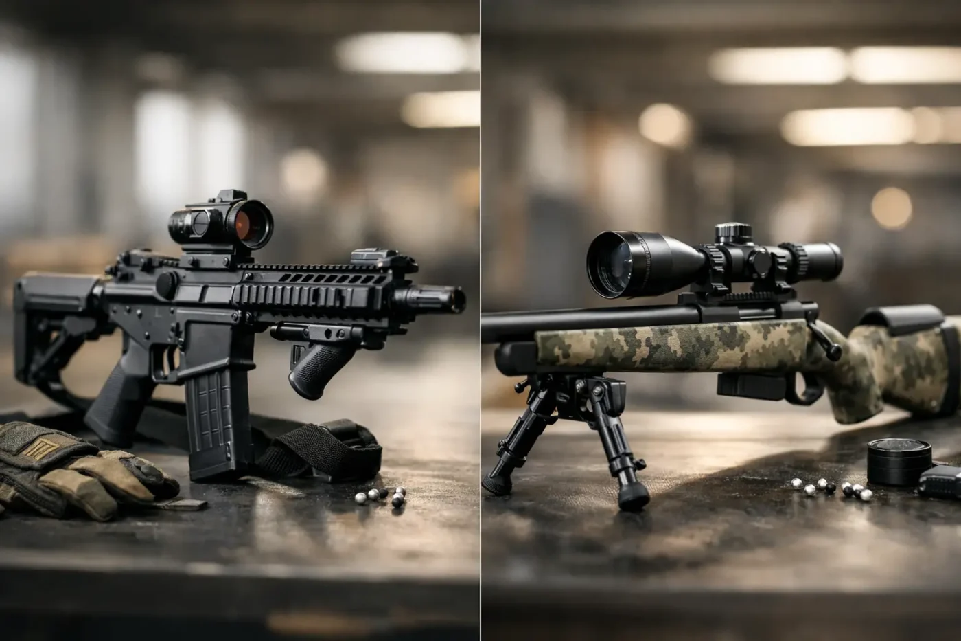 AEG oder SSG Airsoft - was passt zu dir?