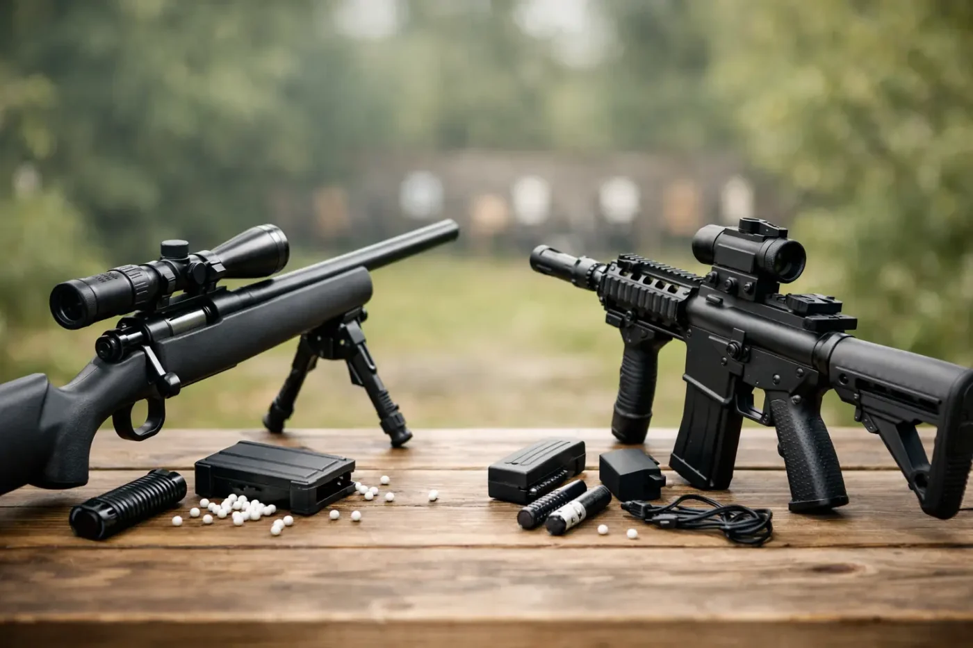 Airsoft Federdruck oder AEG: Was passt zu dir?