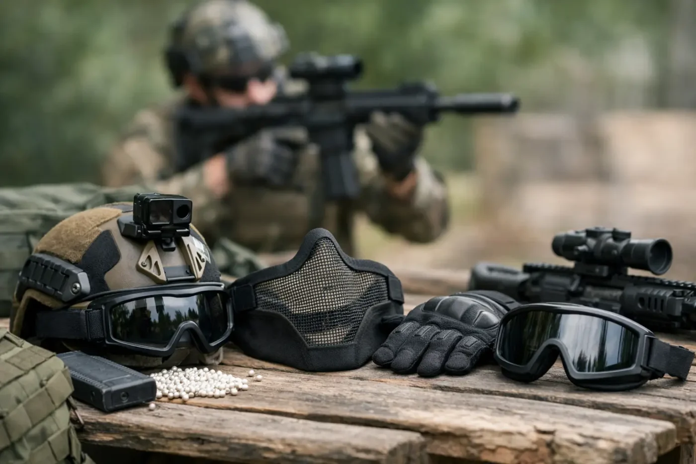Airsoft Schutzausrüstung richtig auswählen