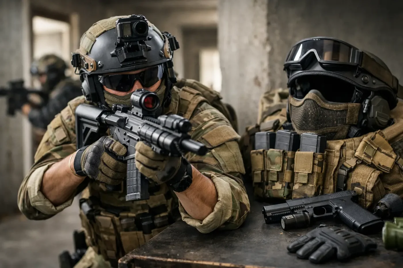Beispiel-Loadout für CQB-Airsoft richtig wählen