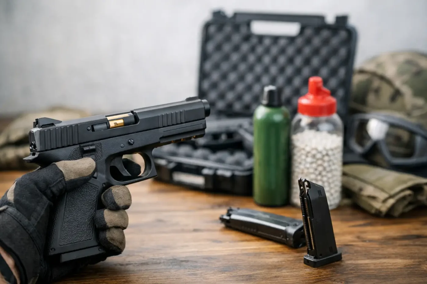 Guide zu Airsoft Gasblowback für Einsteiger