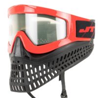 JT Proflex X Airsoft Thermal Maske (schwarz/rot)