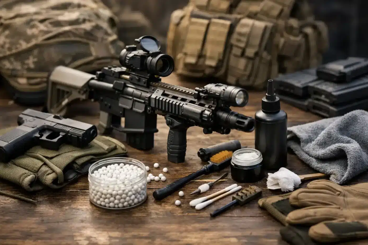 Airsoft Gear richtig pflegen und lange nutzen