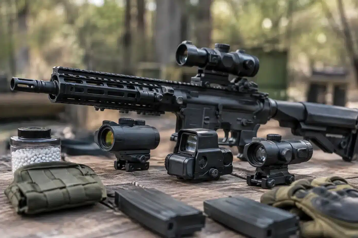 Airsoft Zieloptiken für dein Setup wählen