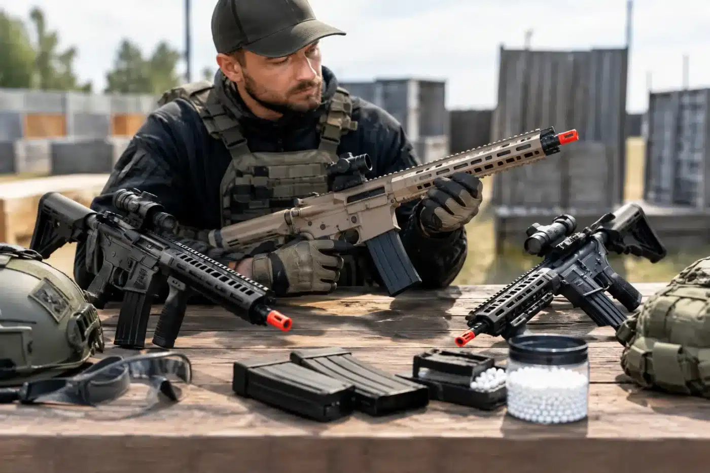 ASG Airsoft Waffen Vergleich für dein Spiel