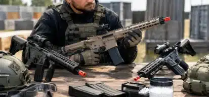 ASG Airsoft Waffen Vergleich für dein Spiel