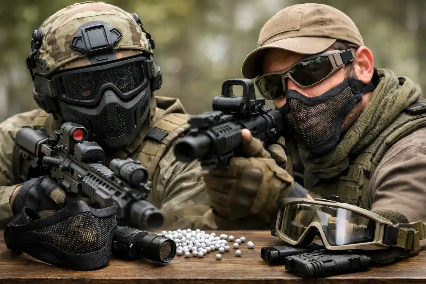 Full Face oder Half Face Airsoft - was passt?