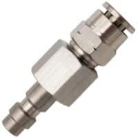PowAir Airsoft HPA Line US Fitting Adapter für 6mm HPA Schlauch (Vollmetall)
