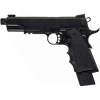 Army Armament M1911 Extended GBB Airsoft Pistole (schwarz)