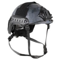 DELTA SIX Tactical MH Pro FAST Helm für Airsoft / Airsoft (Black Kryptec)