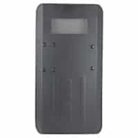 DELTA SIX V2 Aluminium Protection Shield Pro - Schutzschild für Airsoft (schwarz)