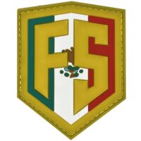 First Strike Airsoft / Airsoft PVC Klettpatch (Shield Mexico)