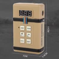 Bombenattrappe mit Countdown / C4 Simulation für Airsoft Szenarios & MagFed Events (tan)