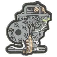 Airsoft / Airsoft PVC Klettpatch (Minigun)