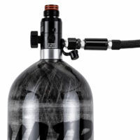 PowAir_Fillhose_2_Paintball_HPA_Fuellschlauch_300_Bar_10000_PSI_montiert-jpg