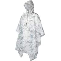 Premium Rip-Stop Regenponcho in Tarnfarbe (Schnee-Tarn)