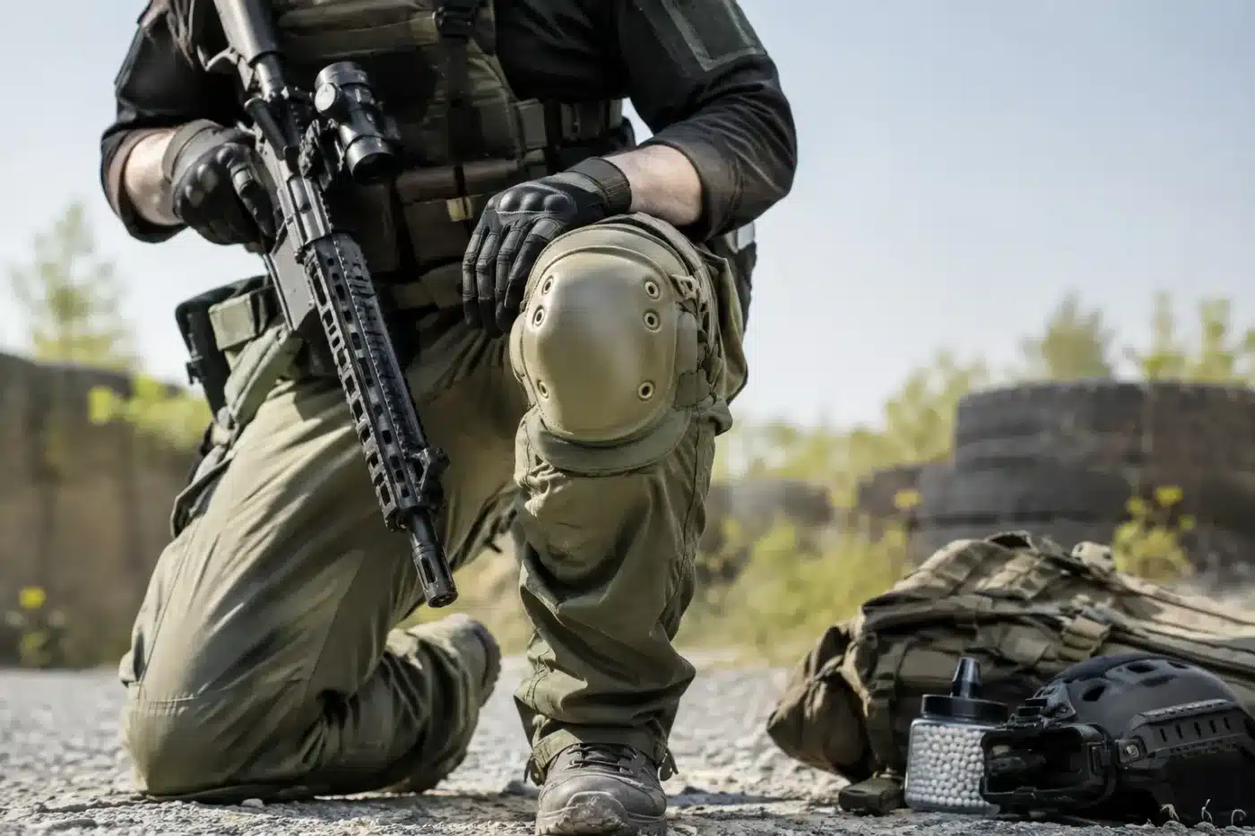 Airsoft Kniepolster beim Spielen richtig wählen