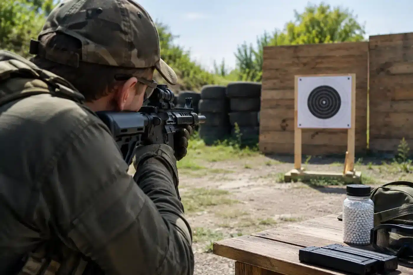 Airsoft Zielscheiben sicher aufstellen: So geht's richtig
