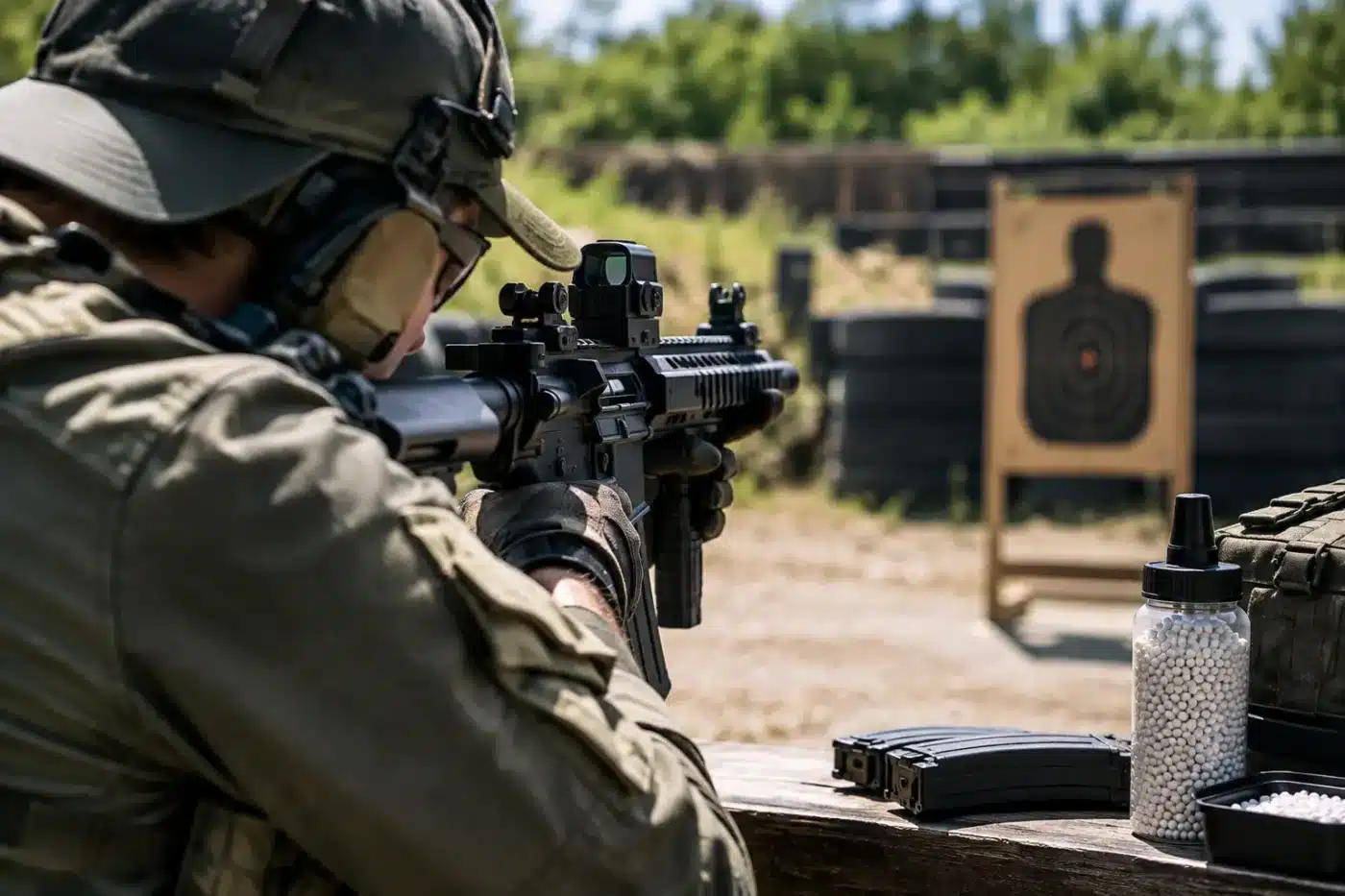 Airsoft Zielscheiben Training: Besser treffen
