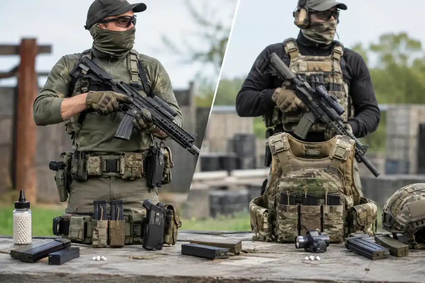 Battlebelt oder Plattenträger im Airsoft?