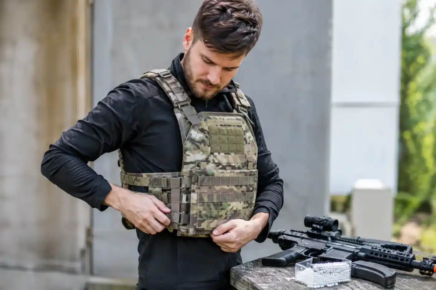 Plattenträger richtig einstellen für Airsoft