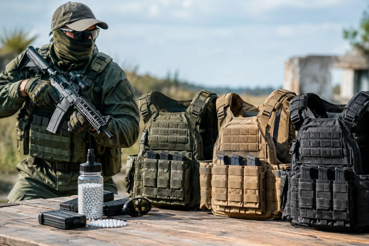 Welche Airsoft-Weste passt zu deinem Spielstil?