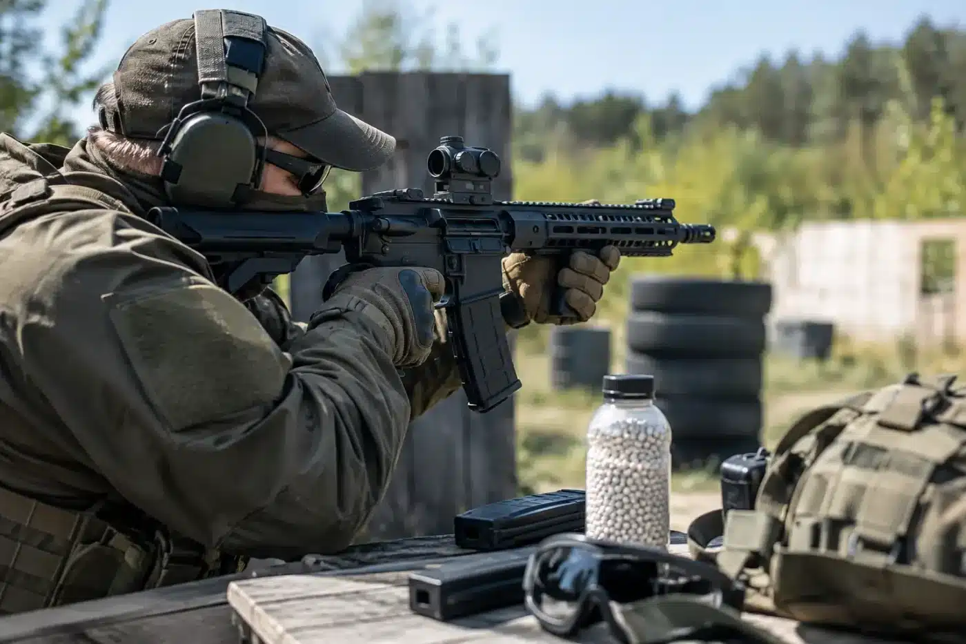 Wie laut sind Airsoft-Waffen beim Spielen?